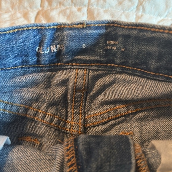 OLD NAVY Adjustable Waist Girls Denim Shorts Size 6 - Picture 3 of 4